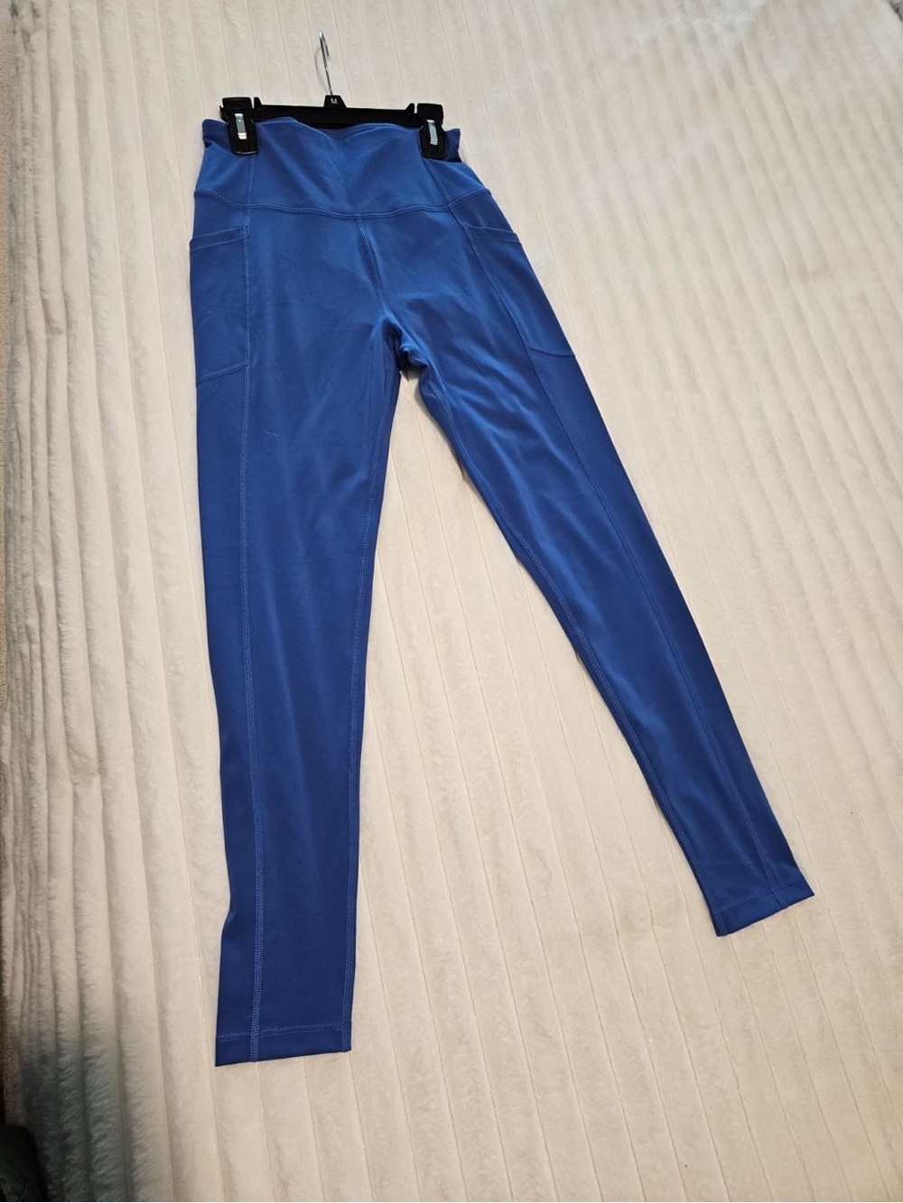 Calvin Klein Blue Girls' High-Waist Active Leggings